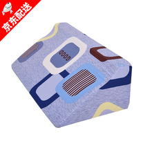 展浩 医用翻身垫透气翻身三角枕翻身枕海绵垫防褥疮靠背瘫痪病人三角垫体位垫老人卧床家庭护理R型靠垫 方格纯棉斜纹（小R垫）