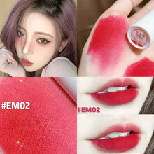 【第二支10元~】into唇釉哑光you丝绒雾面唇泥女主角唇颊两用腮红口红平替持久不易沾杯显白唇泥 02#桃红色