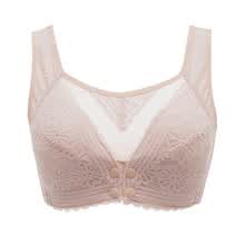 哺乳内衣喂奶防下垂聚拢有型 哺乳文胸超薄款聚拢防下垂母乳孕妇内衣怀孕期纯棉喂奶产后浦胸罩 肤色 34/75BC