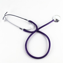 儿童steam教育科学实验套装简易听诊器用于探究声音和人体器材教具幼儿园区域角操作材料 听诊器(紫色)