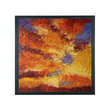 维格列艺术 田丹露 原作油画《清风醉彩霞》现代简约客厅沙发背景墙画走廊玄关壁画餐厅挂画售楼处艺术装饰 清风醉彩霞