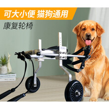 狗狗后腿残疾助力车狗轮椅后肢瘫痪宠物代步车残疾狗狗后腿辅助猫泰迪大中小型犬支架 XXL 苏牧 德牧等