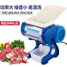 多功能绞肉机商用家用电动台式切片机切肉机切菜机切丝机切肉丝机不锈钢切鸡柳条机絞肉机 3.5毫米 锰钢刀
