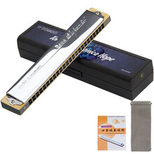 TOMBO 通宝口琴 24孔复音演奏口琴NO.6624S #D调（bE调）