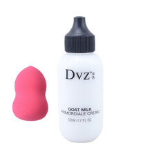 朵·色DVZ鱼子酱粉底液山羊奶醒肤素颜霜四宫格定妆粉散粉双管BB霜气垫CC隔离乳液遮瑕控油保湿 山羊奶素颜霜