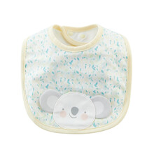 英氏婴儿口肩宝宝围嘴小碎花防水口水巾2021春季新款 嫩芽绿YLSBJ01002A