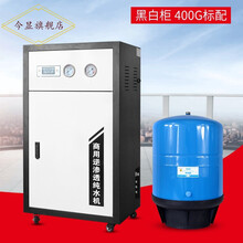 今显旗舰 商用净水机400GRO反渗透纯水机除碱垢中央商务直饮水机800G净水器 400G黑白柜(标配11G桶)