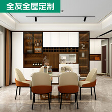 全友全屋定制酒柜餐边柜 现代简约走入式衣帽间衣柜装修家具定制 定制诚意金，具体金额以设计方案为准，详询客服