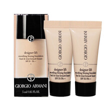 阿玛尼（ARMANI）蓝标大师粉底液无痕持妆粉底液中小样 造型紧颜粉底液4# 5ml*2（大师粉底液小样）