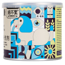 陪不累生蚝爆毛粉美毛犬用猫用眼睛健康幼猫成长营养补充剂 犬眼睛健康补充剂 100g