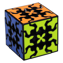 手拉手魔方 幼儿园儿童魔方玩具三明治汉堡凹凸手拉手小红帽独角兽薯条 齿轮魔方