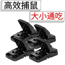 老鼠夹子强力扑捉逮抓笼子捕鼠器神器高效克星灭鼠家用一窝端 3个老鼠夹+3张粘鼠板