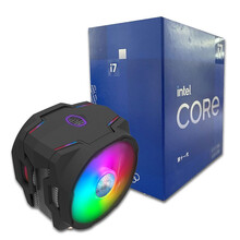 酷冷至尊 暴雪T610P 风冷散热器 + 英特尔 Intel i7-11700 8核16线程 CPU处理器