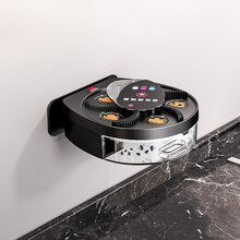 洁比世 电动捕蝇器家用灭苍蝇神器户外商用驱捉苍蝇神器灭蝇灯灭蝇器 充电款壁挂式捕蝇器【配3包诱饵】