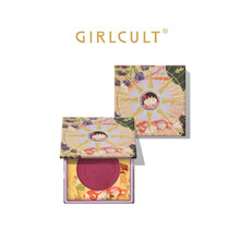 GirlcultX樱桃小丸子联名腮红盘裸妆自然晒红少女膏哑光梅子色 窃喜