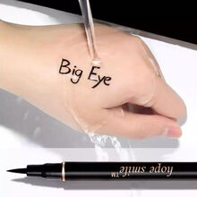 ins火细刷头眼睫毛膏防水拉长不晕染学生防汗 +眼线笔 睫毛膏