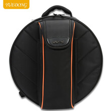 YUEDONG 14寸军鼓包带拉杆滑轮托运乐器包可放鼓架鼓棒袋套加厚双肩背包 加厚款军鼓包