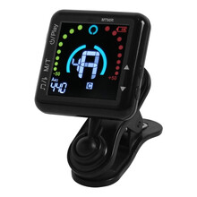 曼尔乐器 吉他调音器 充电式小提琴电子校音器 节拍器 贝斯尤克里里调音器十二平均律调音表 三合一 吉他配件