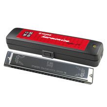 TOMBO日本通宝 6624P纯音口琴hope 24孔复音口琴 E调