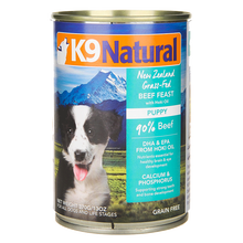 k9 Natural狗罐头新西兰进口狗主食罐头狗粮湿粮 幼犬牛肉370g