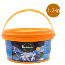 Depontaqua德邦蝴蝶鲤饲料增白增体上浮鱼粮鱼食 蝴蝶鲤增白饲料 1.2kg