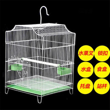 大号鸟笼子大号鹦鹉笼文鸟金属笼八哥鸟笼相思鸟笼繁殖笼 单笼子