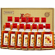 北京同仁堂 三鞭酒 牛鞭驴鞭鹿鞭酒男性滋补酒人参片酒枸杞酒中老年人养生酒 三鞭酒125ml*18瓶(1件)三鞭补酒牛鞭驴鞭