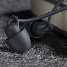 机会主义 睡眠耳机有线入耳式手机降噪隔音睡觉asmr侧睡带麦耳塞华为oppo荣耀vivo小米通用 黑色 圆孔3.5mm 【三十天试用丨两年免费换新】