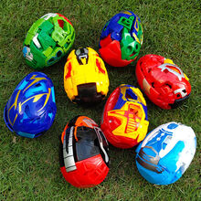 甄萌儿童变形玩具蛋拉轰特拉轰咖宝蛋神恐龙霸王龙儿童男孩玩具恐龙蛋2021新款儿童生日节日礼物 【随机一款大号恐龙蛋】