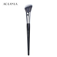 AOLANLA 美国专业斜型多功能腮红刷49号修饰刷专业化妆工具美妆刷修容刷子 49#斜型修容刷