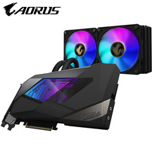 技嘉（GIGABYTE） RTX 3090 大雕/超级雕/魔鹰 台式电脑电竞游戏显卡 OC独立显卡 3090AORUS X W-24GD 一体式水雕