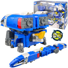 奥迪双钻  巨神战击队3 合体玩具套装 战能变装备套装工具 召唤器 536622豪华版轨道先锋碧甲号