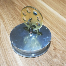 微型发动机模型可发动蒸汽机模型外燃动力坦克车科学小制作实验玩具礼物 低温1