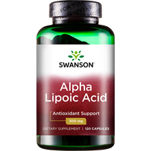 斯旺森 α硫辛酸胶囊alpha阿尔法硫辛酸 美国原装进口