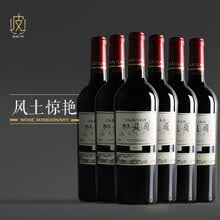 【列级名庄 顺丰速运】宁夏红酒贺兰晴雪酒庄加贝兰干红葡萄酒750ml 2017年 六支整箱
