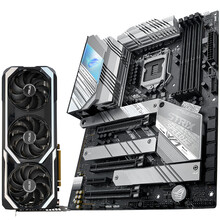 玩家国度ROG STRIX Z590-A GAMING WIFI吹雪主板+华硕 ASUS RTX3070-O8G-GAMING显卡 套装 主板*1 ；显卡*1