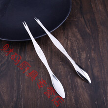 剥螃蟹吃蟹工具304不锈钢蟹八件蟹钳蟹夹蟹针海鲜剪吃大闸蟹螃蟹 2只304蟹挑