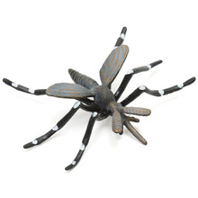 玛奇乐（MECHILE）仿真昆虫模型儿童动物玩具蝴蝶蜜蜂蜘蛛蚱蜢螳螂七星瓢虫蜻蜓蟋蟀儿童礼物 黑色蚊子