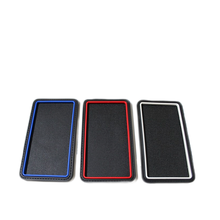 汽车防滑垫 车载手机香水摆件垫 盆型止滑垫车用置物垫固定 蓝色20*12cm