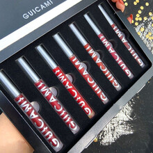 【7支套装仅需49】丝绒空气唇釉哑光不易掉色不易脱妆镜面唇釉唇彩礼盒套装口红套装节日女学生平价 7支礼盒装