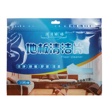 地板清洁片 多功能去污去菌速溶地面木地多效拖地液增亮剂一次性家用 30片装   1袋