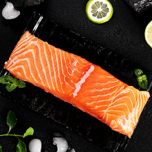 挪威冰鲜三文鱼400g生鱼片刺身料理新鲜即食海鲜水产宝宝辅食