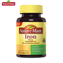 Nature made天维美 iron 补铁成人180片65mg 补血补铁片 补铁片 180片65mg