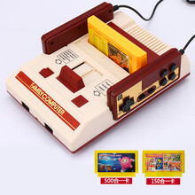 酷孩电视游戏机抖音同款游戏机AV输出接口红白机经典怀旧游戏机老式FC经典怀旧80后RS-37 RS-37标配+500+150