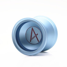 悠悠球aceyo引力4 引力3比赛专用花式yoyo球溜溜球悠悠球 冰湖蓝 彩色logo限定