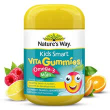 国际	
Nature’s Way澳萃维|佳思敏 儿童复合维生素+鱼油软糖 DHA  50粒 澳洲进口 2岁以上