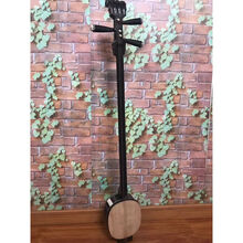 河南坠子乐器坠胡木板大小三弦坠琴精品琴盒琴弦坠子书坠胡乐器 黑檀木坠胡+轻体盒