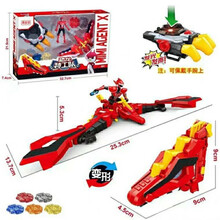 甄萌迷你特工队恐龙力量光之枪套装雷霆炫龙机甲全套儿童礼物玩具2021新款儿童生日节日礼物 【恐龙机甲】赛米变形豪华套装