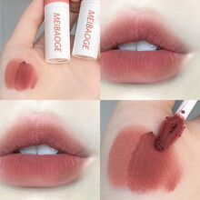 【第二支1元】into平替 you唇泥女主角唇颊两用哑光雾面学生款腮红口红唇蜜豆沙丝绒口红梦幻日记 01#赤茶柑橘色