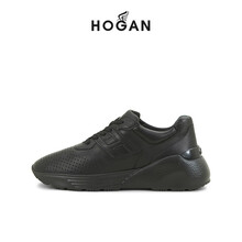 【春夏特惠】HOGAN男鞋2021春夏Active One系列奢潮休闲运动鞋 黑色 40